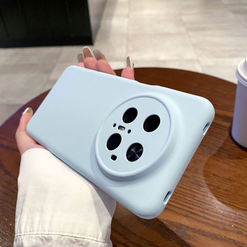 Kryt na Huawei Mate70 Pro+ - Skutočný tekutý silikón, Úplná ochrana, Ochrana objektívu, Proti pádu, Proti žltnutiu