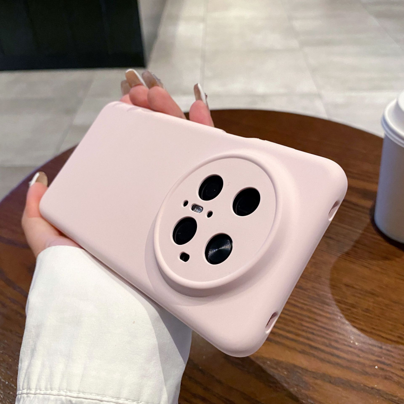 Kryt na Huawei Mate70 Pro+ - Skutočný tekutý silikón, Úplná ochrana, Ochrana objektívu, Proti pádu, Proti žltnutiu