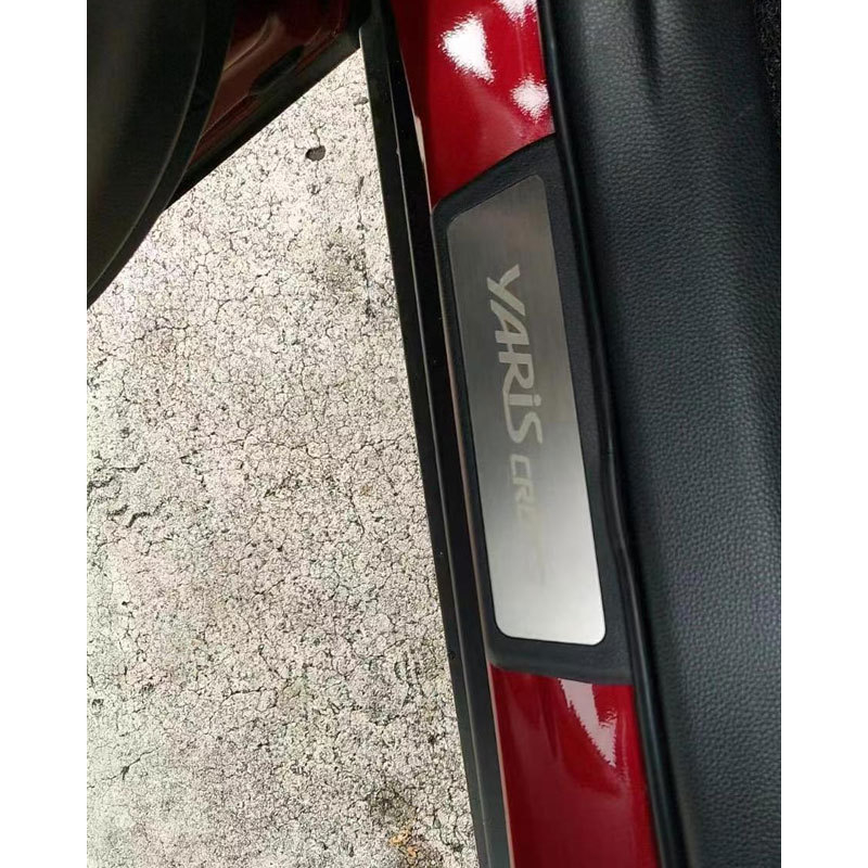 LED pločica praga vrata od nehrđajućeg čelika za Yaris Cross 2023 AT – Jintong
