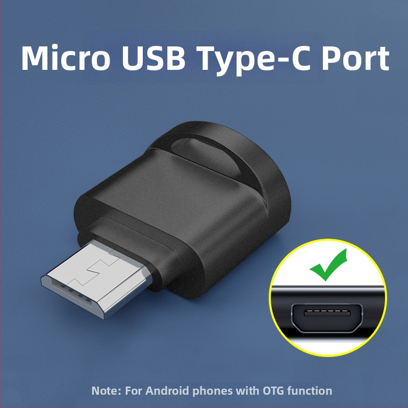 Mini metallist kaardi lugeja Type-C, kiire OTG 3.0 adapter TF mälukaardile, ühildu Huawei Androidiga