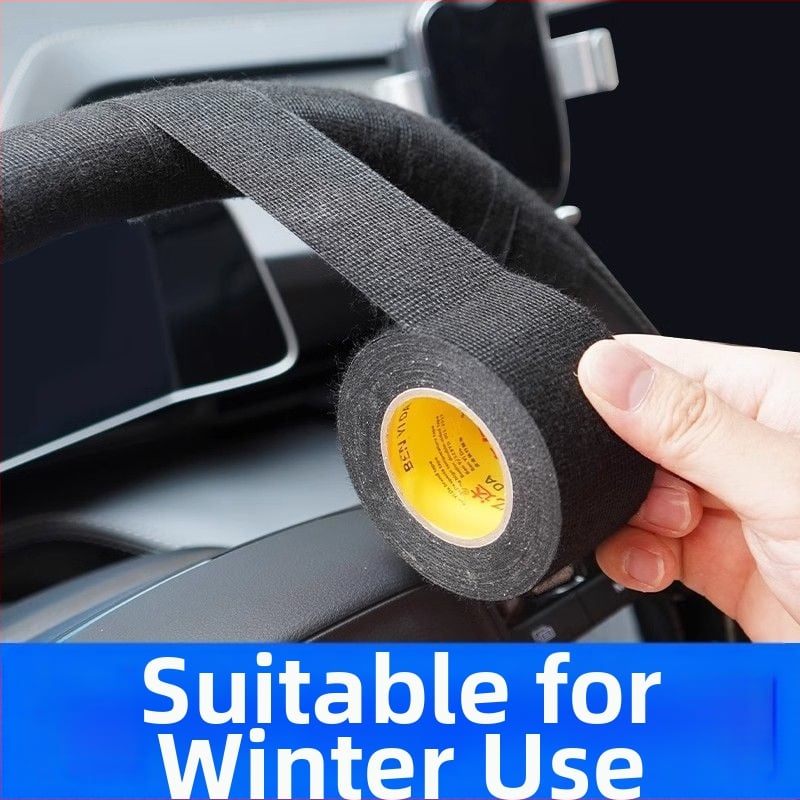 Stūres rata pārsegs ar ziemas pūka materiālu siltumam, nolietojuma labošanai, izturīgs pret nodilumu un neslīdošs, īsta āda virsmai Benyida transportlīdzekļiem