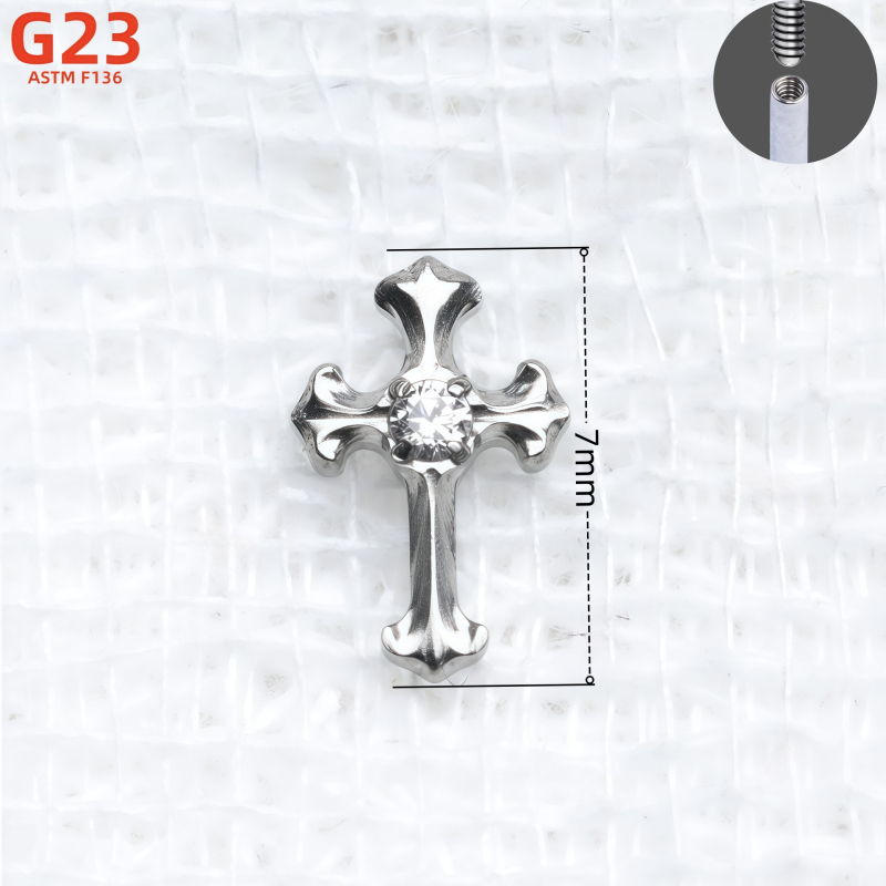 Náušnice z titánovej zliatiny, tvar srdca, vsadený zircon, ľahký luxusný štýl