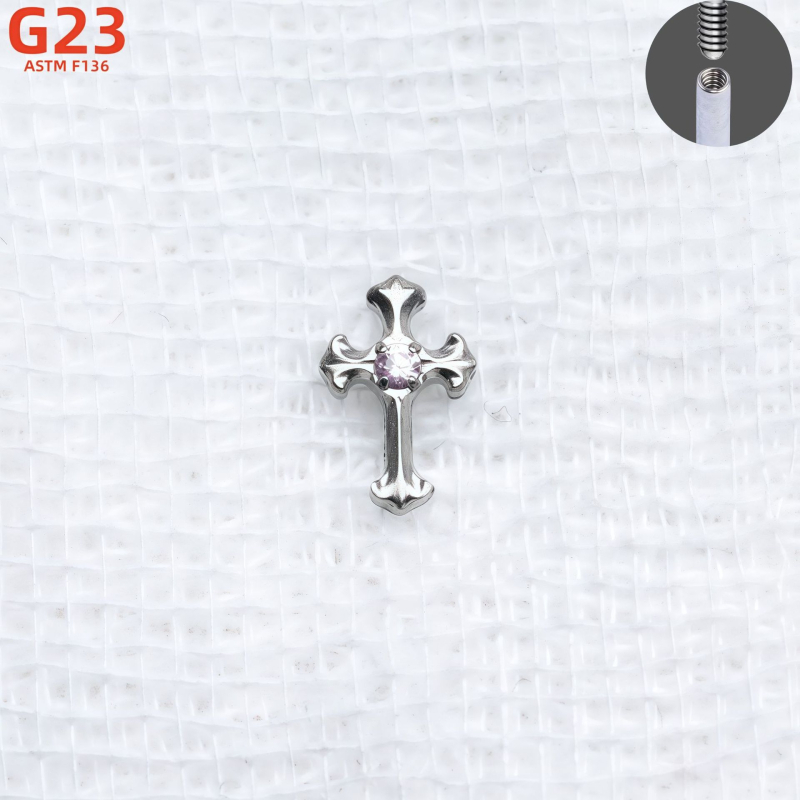 Náušnice z titánovej zliatiny, tvar srdca, vsadený zircon, ľahký luxusný štýl