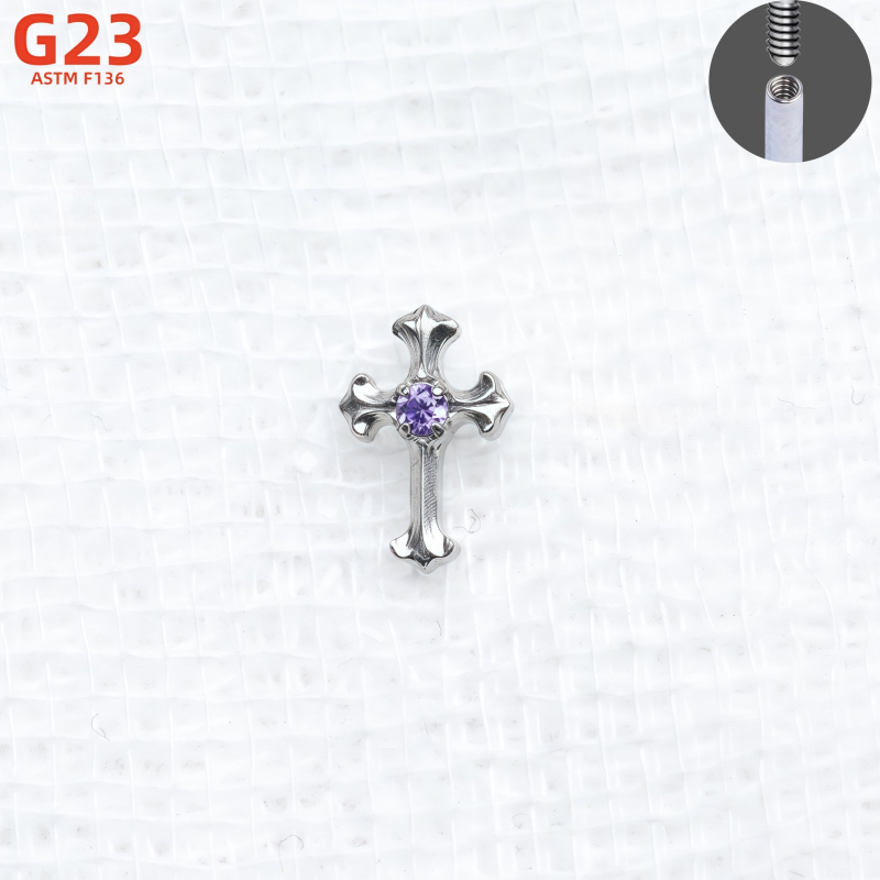 Náušnice z titánovej zliatiny, tvar srdca, vsadený zircon, ľahký luxusný štýl