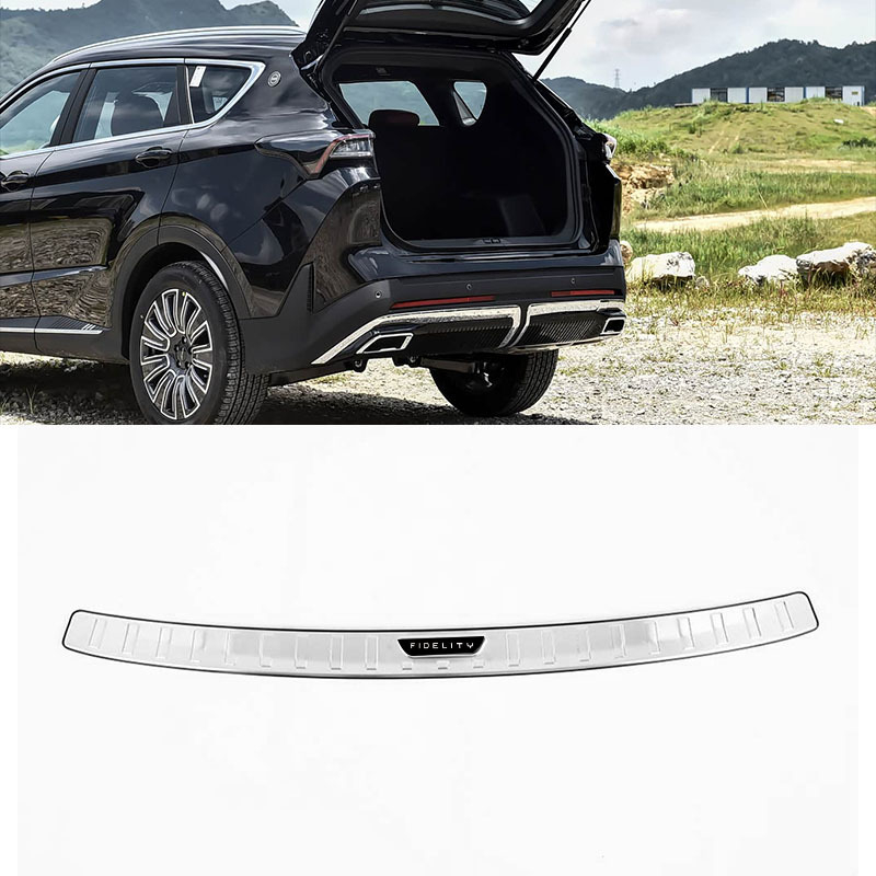 Nerezová oceľová lišta prahu dverí pre Jietu Fidelity, prispôsobiteľný, First domain