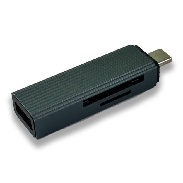 Stație docking multifuncțională 5 în 1 cu cititor SD/TF, adaptor USB-C OTG, USB 2.0, logo personalizat, garanție de 1 an