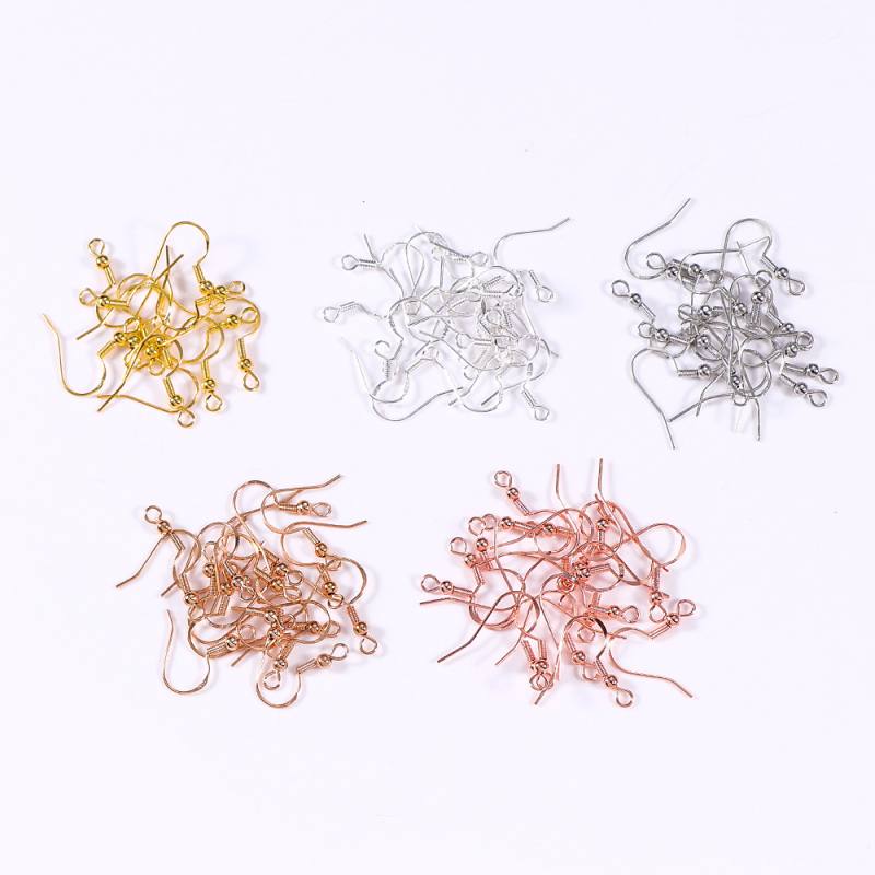 Pandantiv cu cârlig pentru cercei, din cupru, placat electrochimic, seria Ear Hook, etichetă privată licențiată