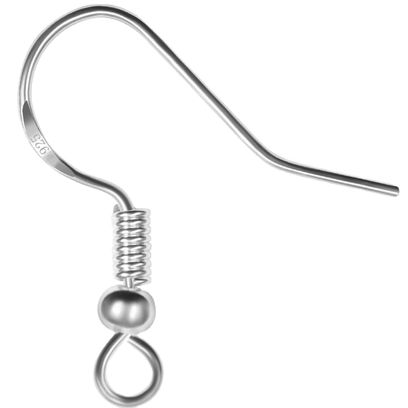 Pandantiv cu cârlig pentru cercei, din cupru, placat electrochimic, seria Ear Hook, etichetă privată licențiată