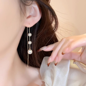Naušnice – Geometrijske bakrene s 925 srebrnim postovima, Taotian Jewelry, Jesen 2025, za žene