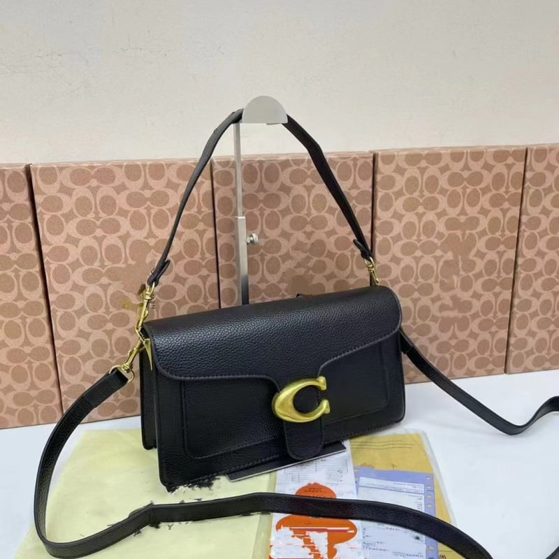 C Family Bag PU Lychee uzorak, mala kvadratna torba za ručno nošenje i preko ramena, magnetsko zatvaranje, dvostruke naramenice