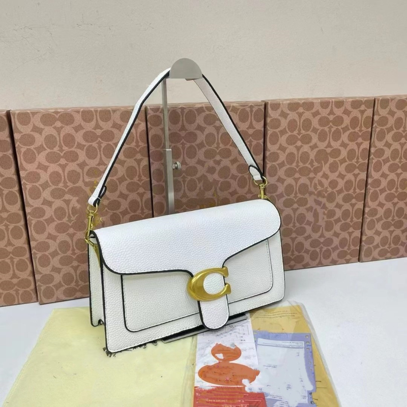 C Family Bag PU Lychee uzorak, mala kvadratna torba za ručno nošenje i preko ramena, magnetsko zatvaranje, dvostruke naramenice