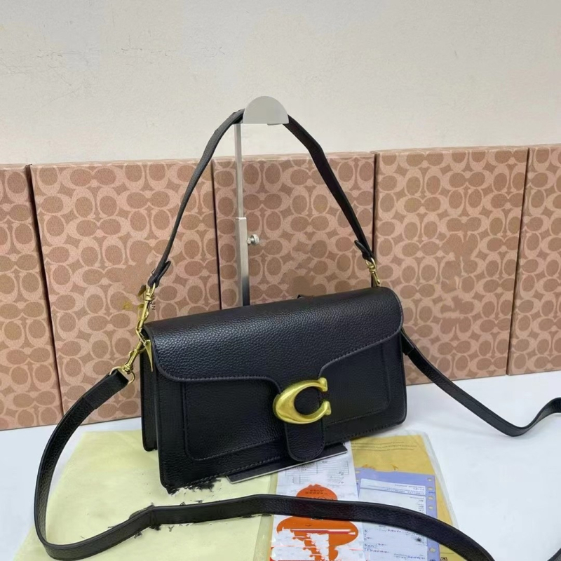 C Family Bag PU Lychee uzorak, mala kvadratna torba za ručno nošenje i preko ramena, magnetsko zatvaranje, dvostruke naramenice
