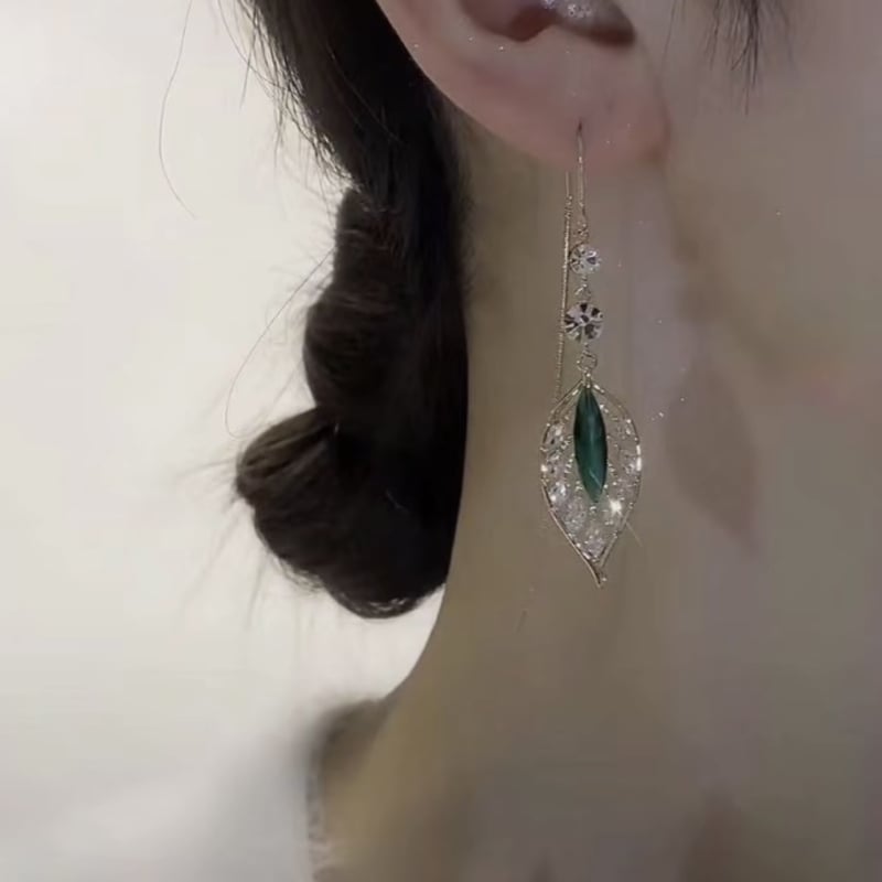 Обеци, медни, Kanamina марка, нов китайски стил, за жени, лято 2023