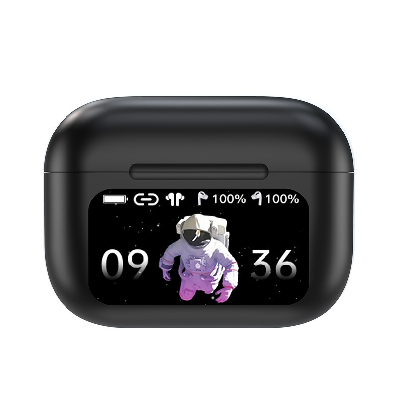 A9 Pro bezdrôtové slúchadlá s ANC, Bluetooth 5.3, IPX4, dotykový displej, až 8 h výdrže batérie