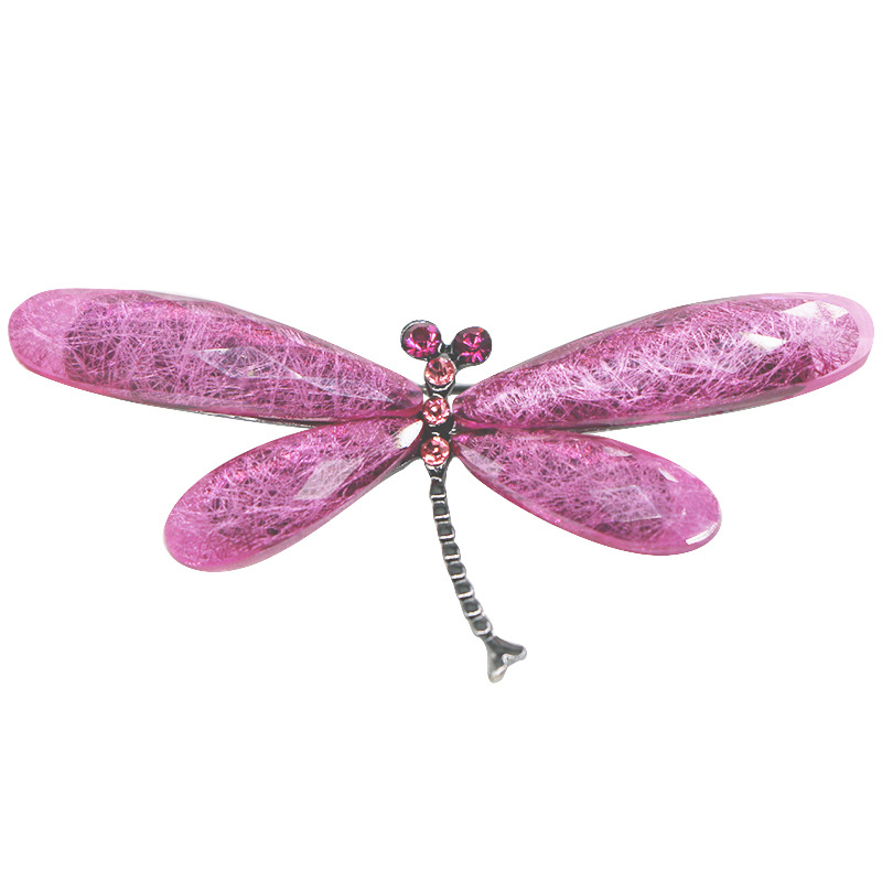 Dragonfly broš od legure, visoke kvalitete, unisex, elektropliranje, Divando brand, neovisno pakiranje, mogućnost prilagodbe