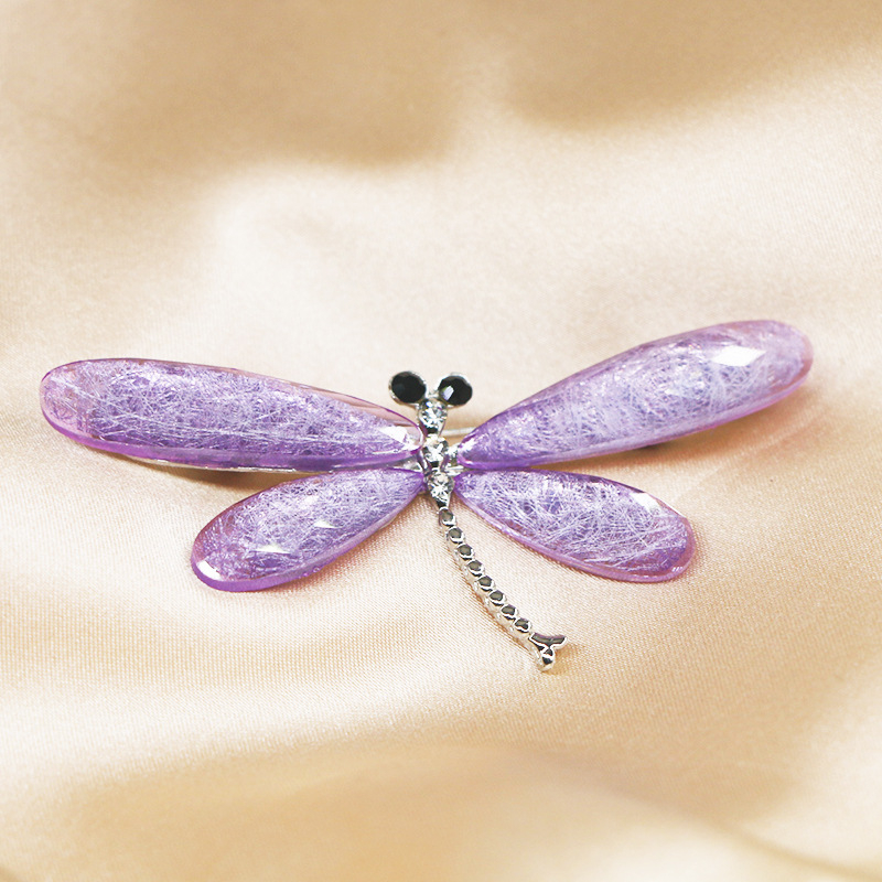 Dragonfly broš od legure, visoke kvalitete, unisex, elektropliranje, Divando brand, neovisno pakiranje, mogućnost prilagodbe
