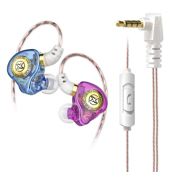 Will Sound X7 vadu in-ear austiņas ar mikrofonu, 3,5 mm L-formas kontakts, 16 Ω, 20 Hz–20 kHz