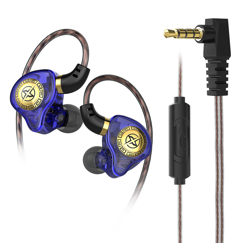 Will Sound X7 vadu in-ear austiņas ar mikrofonu, 3,5 mm L-formas kontakts, 16 Ω, 20 Hz–20 kHz