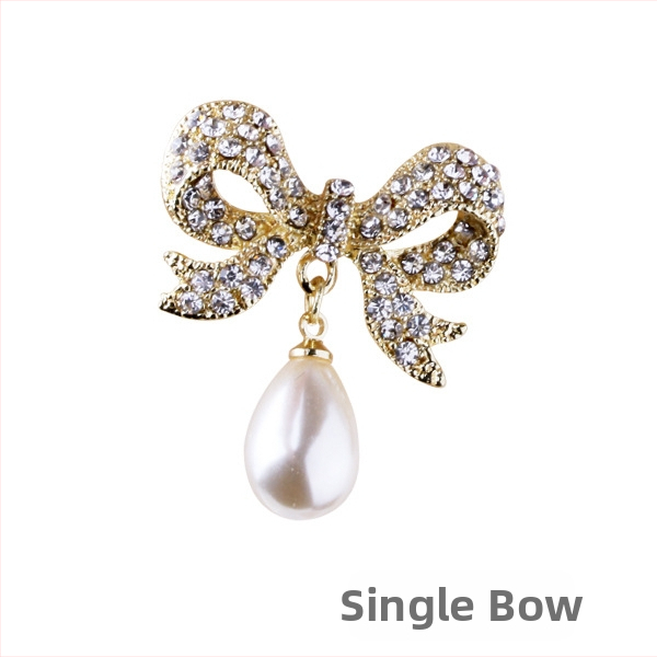 Shanlihua kaela-naastu – sulam, kamellia lill ja sõlm, kuldplaatimine, naiste aksessuaar