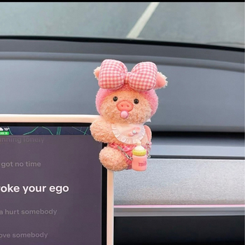 Mu qianli Plišano lutkica s klipom za unutarnju dekoraciju automobila