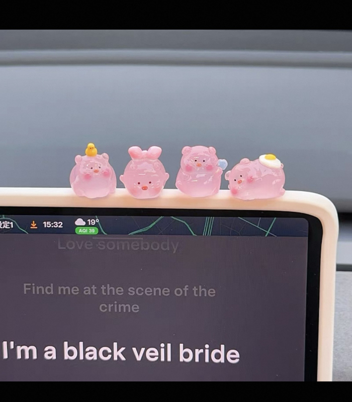 Mu qianli Plišano lutkica s klipom za unutarnju dekoraciju automobila