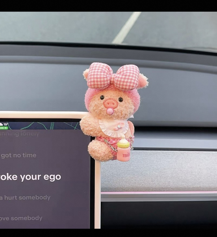 Mu qianli Plišano lutkica s klipom za unutarnju dekoraciju automobila