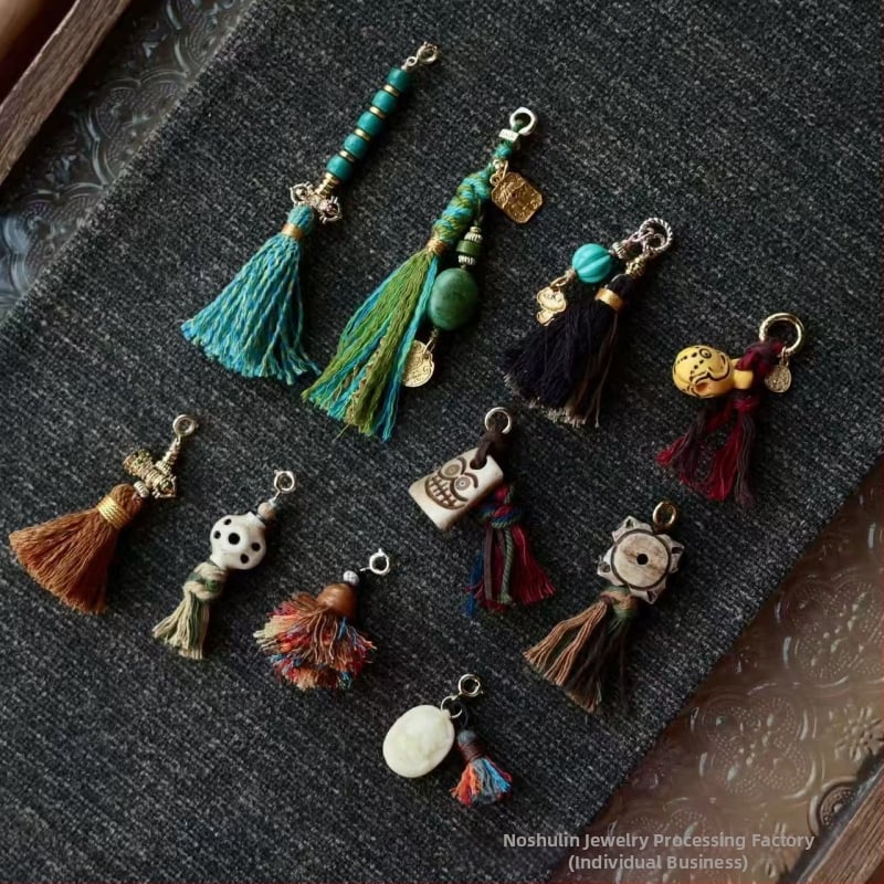 Pakabukai iš išbarstytų karoliukų, iš kamelių kaulo, rankų poliruoti, šiuolaikinis stilius, įvairovė raštų DIY papuošalams