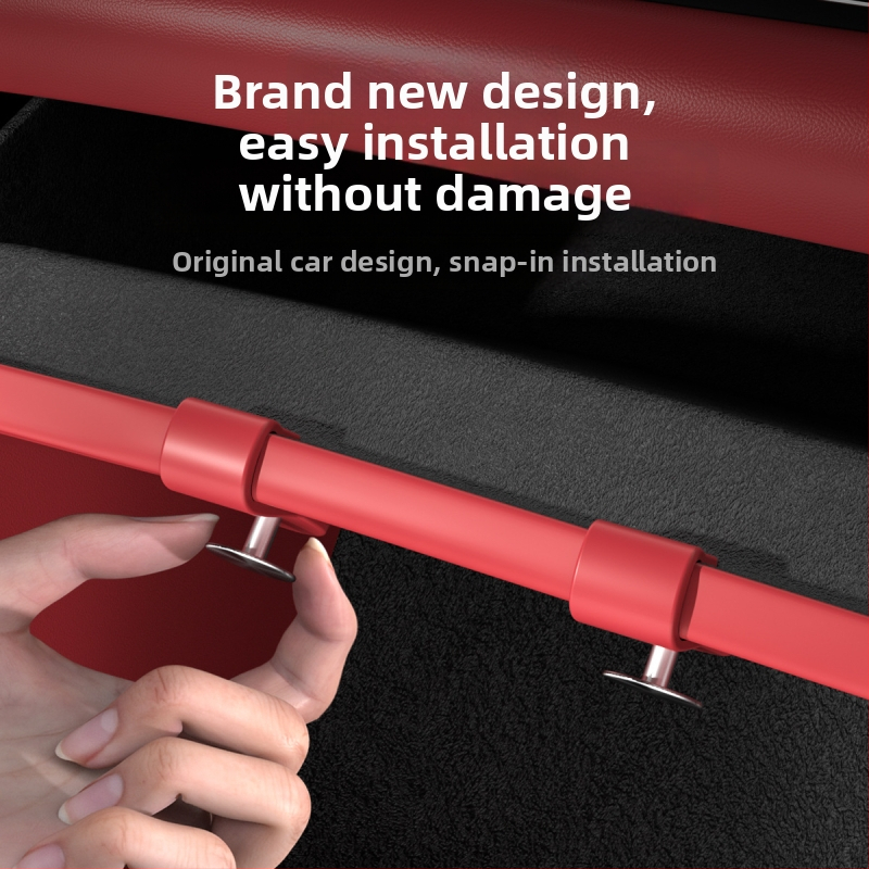 Automašīnas āķis Wenjie M7/M8/M9 — Organizētājs glovbox uzglabāšanai, ABS + alumīnija sakausējums, vienkāršs stils