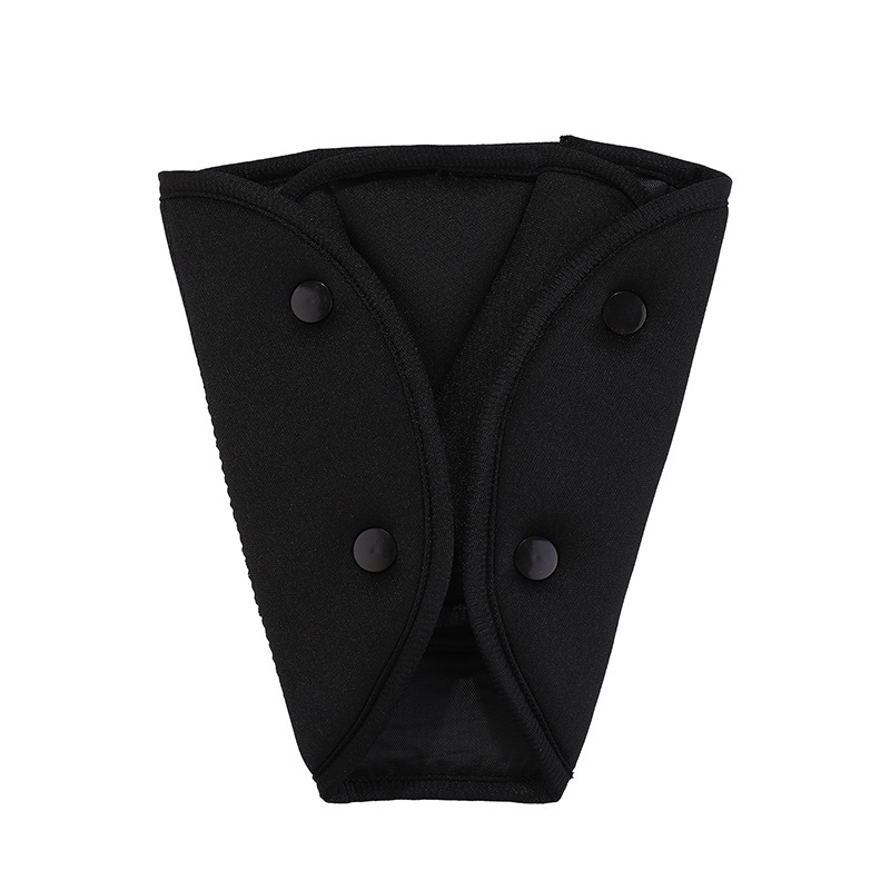 Κρατητήρας ζώνης αυτοκινήτου για παιδιά με τριγωνικό μαξιλαράκι ώμου από πλεκτό βαμβάκι, Flash mu, περίπου 18 g