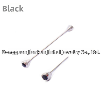 Misiņa kakla spraudnis vīriešiem ar diamantu apdari, JK zīmols