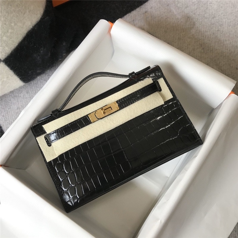 Kelly torba s lancem, mini, prva generacija, uzorak krokodila, večernja clutch, mala kvadratna torba, preko ramena ili crossbody za žene