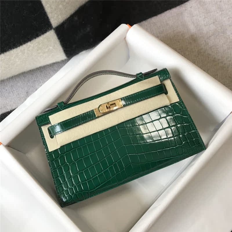 Kelly torba s lancem, mini, prva generacija, uzorak krokodila, večernja clutch, mala kvadratna torba, preko ramena ili crossbody za žene