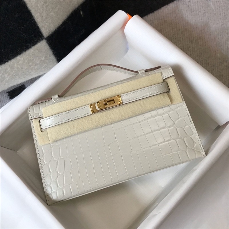 Kelly torba s lancem, mini, prva generacija, uzorak krokodila, večernja clutch, mala kvadratna torba, preko ramena ili crossbody za žene