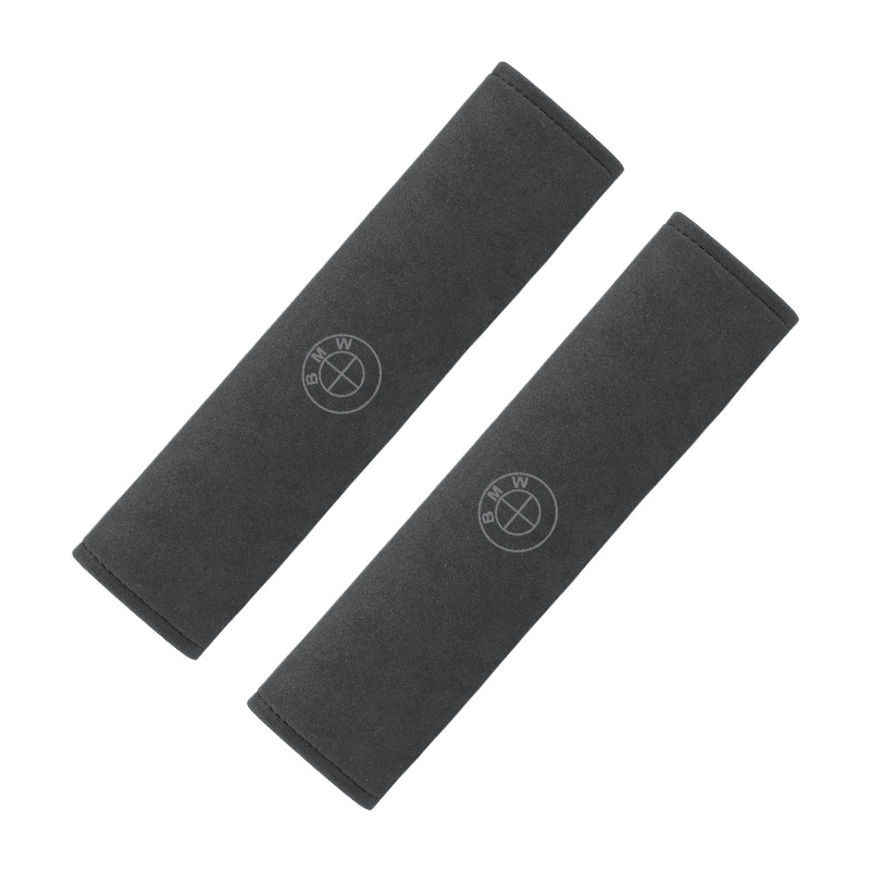 Van Gogh BMW velūra plecu jostas aizsargs automašīnai, piemērots 1/3/5/7 sērijām un X3/X2, 200 g, ar logotipa druku