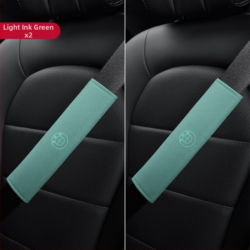 Van Gogh BMW velūra plecu jostas aizsargs automašīnai, piemērots 1/3/5/7 sērijām un X3/X2, 200 g, ar logotipa druku