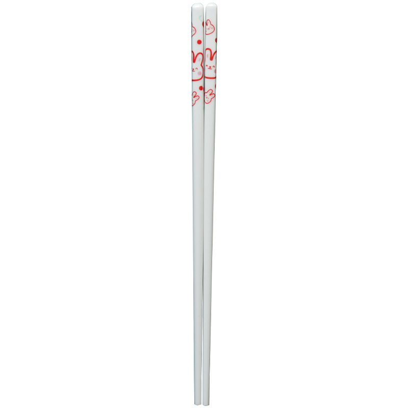 Chopsticks ceramice cu design desen animat, stil proaspăt și drăguț, calitate de primă clasă