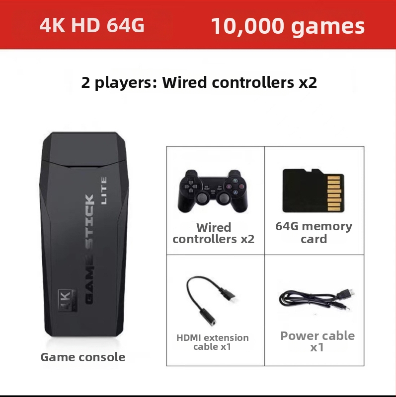 Light Gun kontroller ar 4GB RAM, HDMI 2.0, Vintage arkādes stils