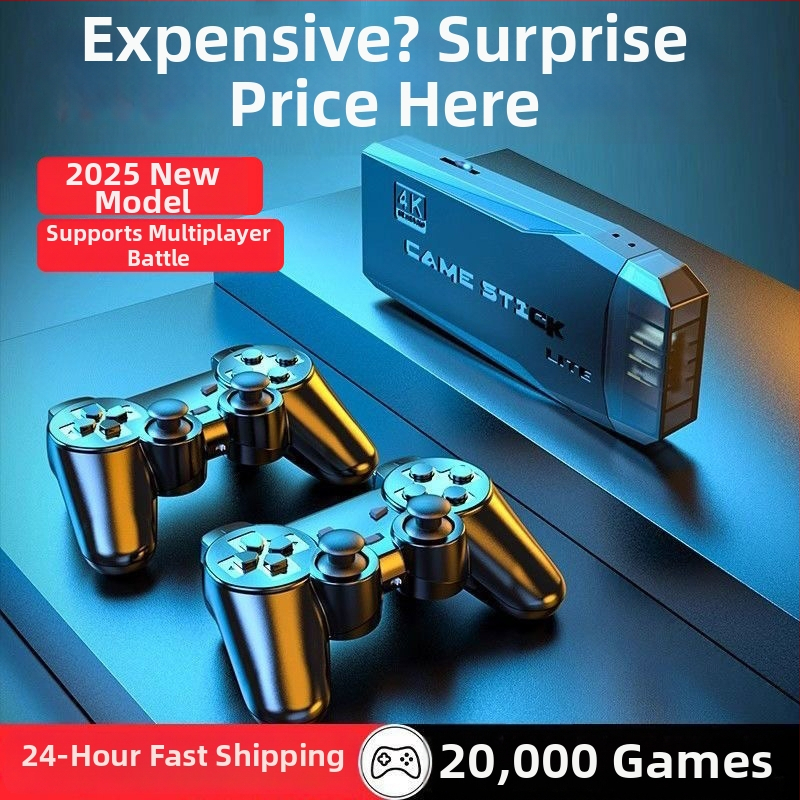 Light Gun kontroller ar 4GB RAM, HDMI 2.0, Vintage arkādes stils