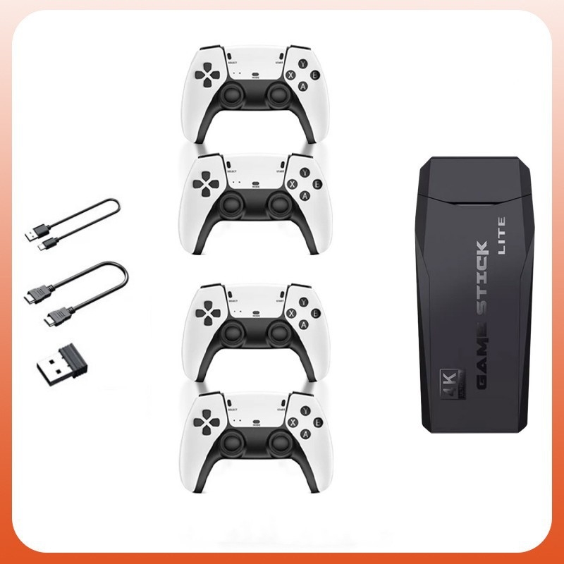 Light Gun kontroller ar 4GB RAM, HDMI 2.0, Vintage arkādes stils