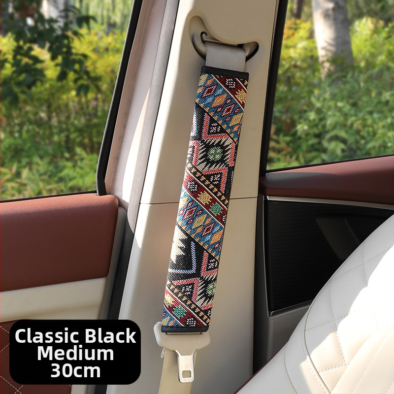 Automobiļa drošības josta pleca aizsargs — Etniskais stils, Karikatūru dizains, Poliesters, Gu qi zīmols