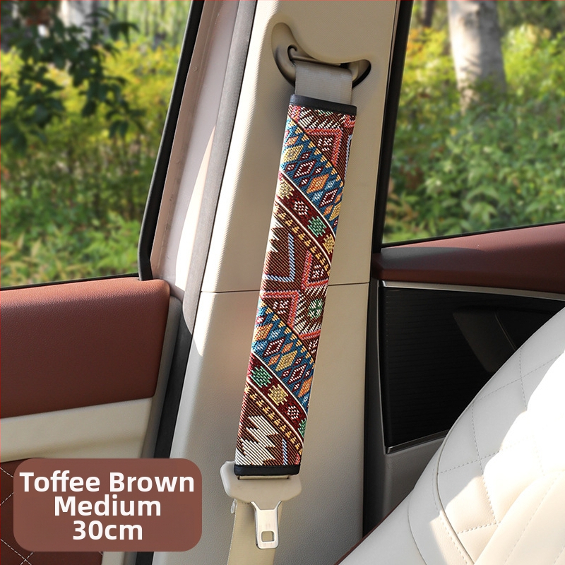 Automobiļa drošības josta pleca aizsargs — Etniskais stils, Karikatūru dizains, Poliesters, Gu qi zīmols