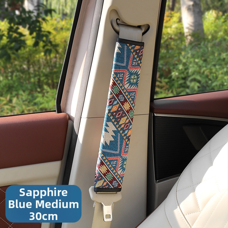 Automobiļa drošības josta pleca aizsargs — Etniskais stils, Karikatūru dizains, Poliesters, Gu qi zīmols