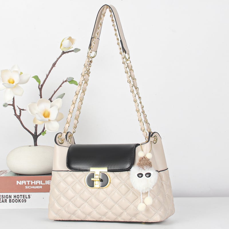 Emperor Rhino gradska PU mala četvrtasta torbica za crossbody s zipom, unutarnji džep s zipom, poliester podstava