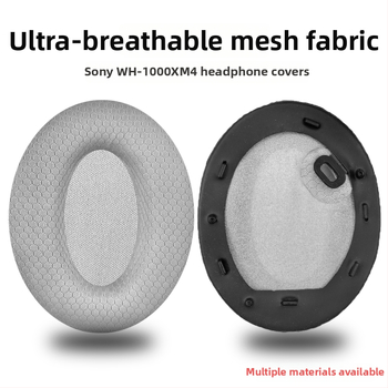 Odinis dėklas ausinėms Sony WH-1000XM4, XM4 modelis, tikra oda, XM4 suderinamas, patogus nešiojimas