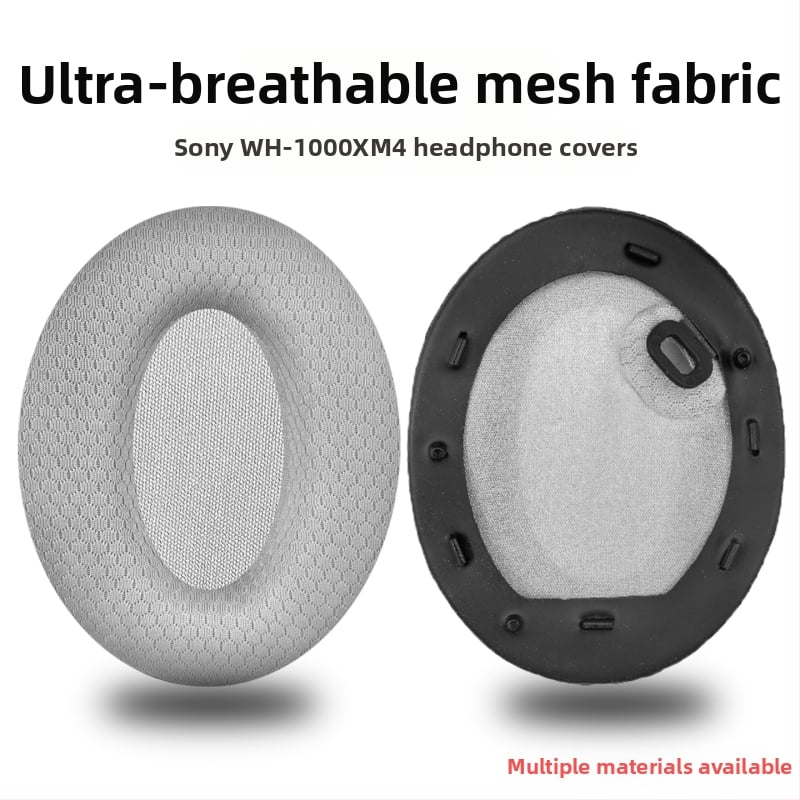 Odinis dėklas ausinėms Sony WH-1000XM4, XM4 modelis, tikra oda, XM4 suderinamas, patogus nešiojimas