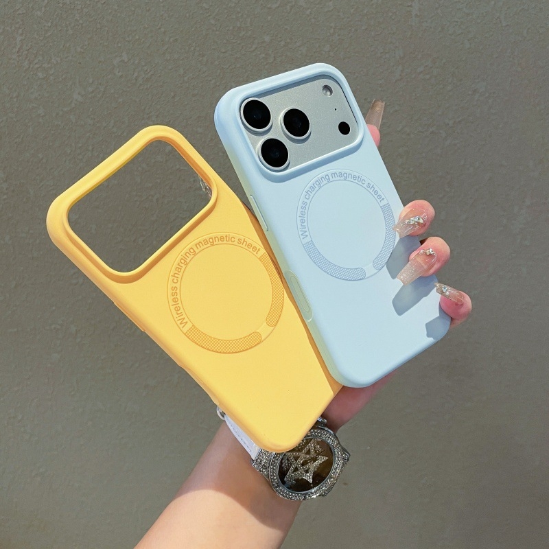 Magnetska tekuća silikon futrola za iPhone 14–17, Macaron završetak za iPhone 16, osjećaj kože za iPhone 15 Pro Max i mat završnica za iPhone 14