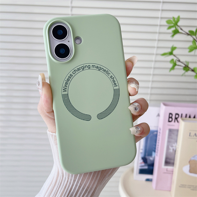 Magnetska tekuća silikon futrola za iPhone 14–17, Macaron završetak za iPhone 16, osjećaj kože za iPhone 15 Pro Max i mat završnica za iPhone 14
