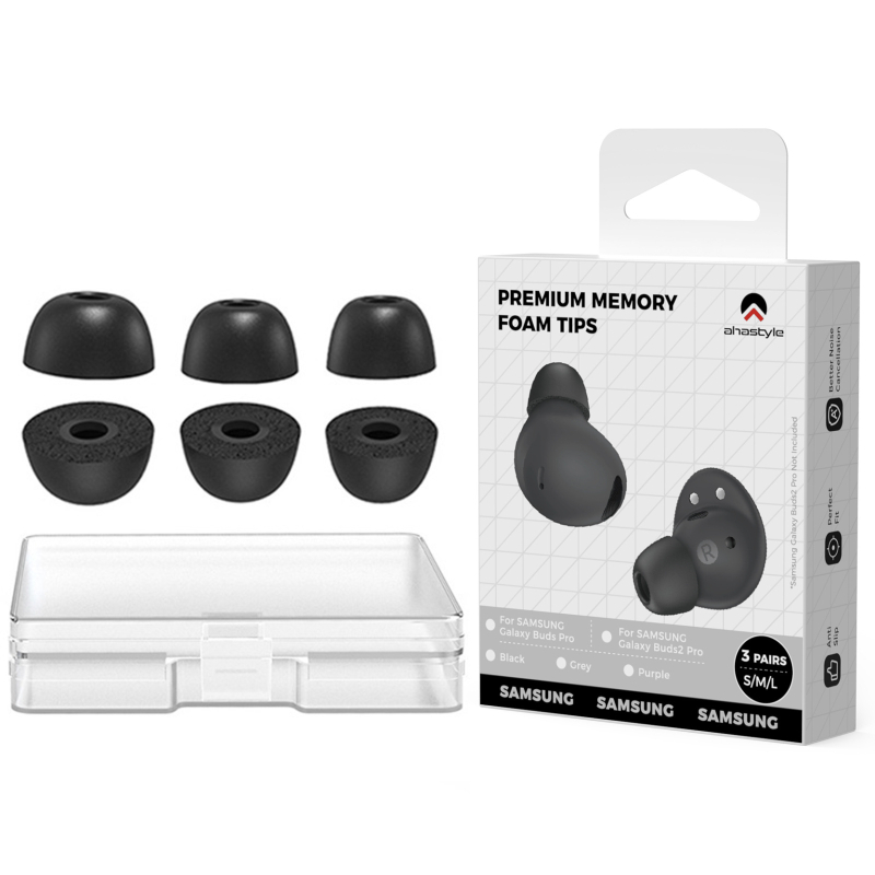 AhaStyle WG36-Buds Pro Atminties Putų Ausų Gaubteliai Galaxy Buds Pro