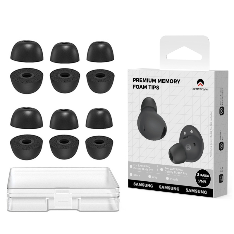 AhaStyle WG36-Buds Pro Atminties Putų Ausų Gaubteliai Galaxy Buds Pro