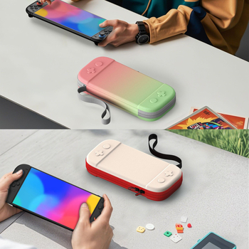 Laikymo krepšys Nintendo Switch 2-osios kartos NS2 — nailoninis krepšys su EVA saugojimo dėžute, PU dėklas